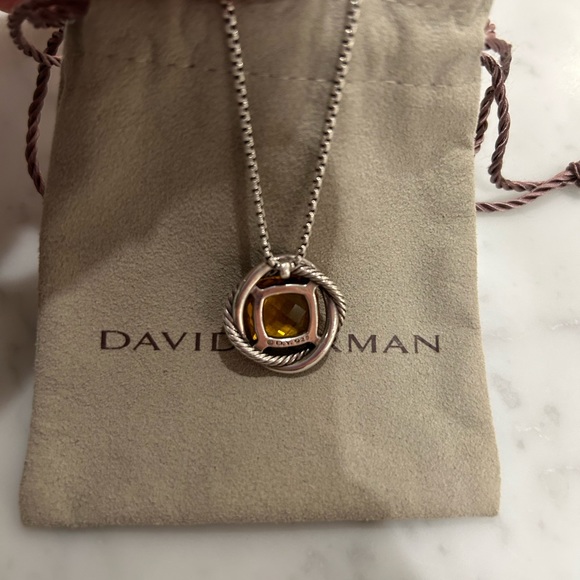 David Yurman Citrine Infinity 14MM necklace - Picture 3 of 3